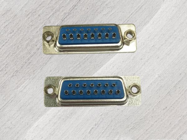 15 Pin Solder Type Female D Sub Connector