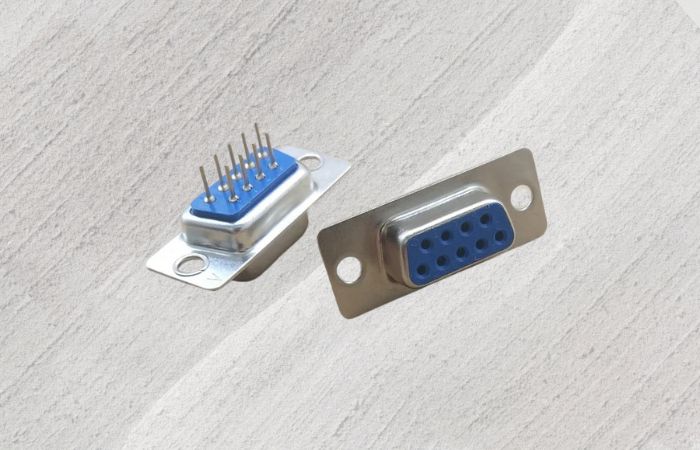 >9 Pin Solder Type Female D Sub Connector