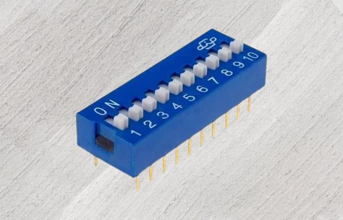 10 Position DIP Switch