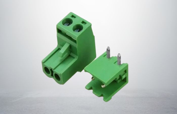 XY2500 5.08mm Male Right Angle Terminal Block